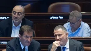 יולי אדלשטיין, בועז ביסמוט, מליאת הכנסת, 23 ביולי 2025