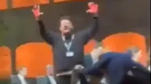 מחאה פרו פלסטינית בפסטיבל זלצבורג