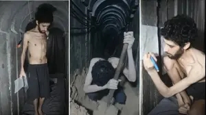 אביתר דוד בסרטון שפרסם חמאס מהשבי
