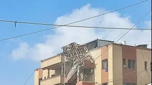 תקיפות של חיל האוויר לעבר בבית חולים "נאסר", שבח׳אן-יונס שבדרום הרצועה, 25 באוגוסט 2025
