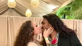 סטפן קרישן, בן 22, שוהה בלתי חוקי המיועד לגירוש. ובת זוגו אריאלה