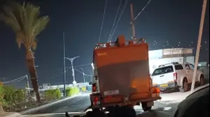 ירי בערערה לעבר עובדי חברת חשמל