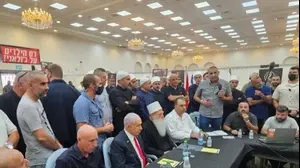 ראש הממשלה בנימין נתניהו בפגישה עם השיח' מואפק טריף