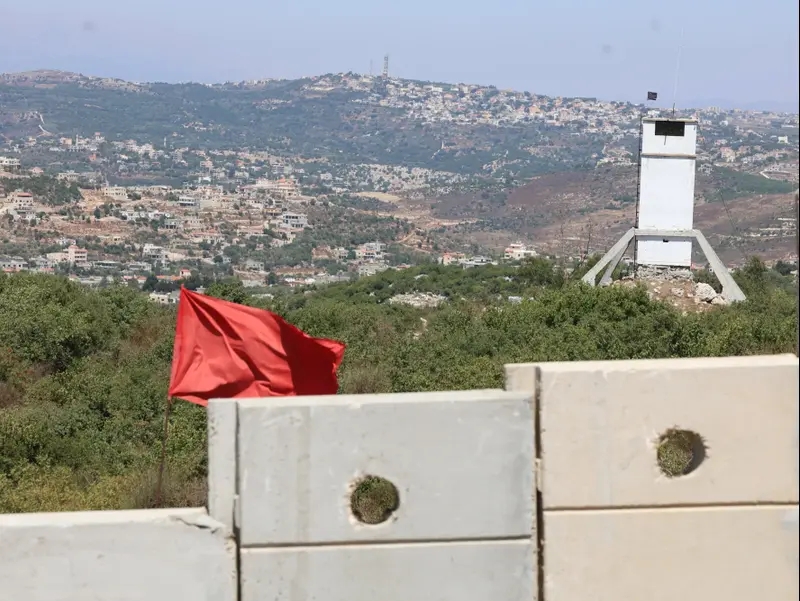 מושב זרעית משקיף על גבול לבנון