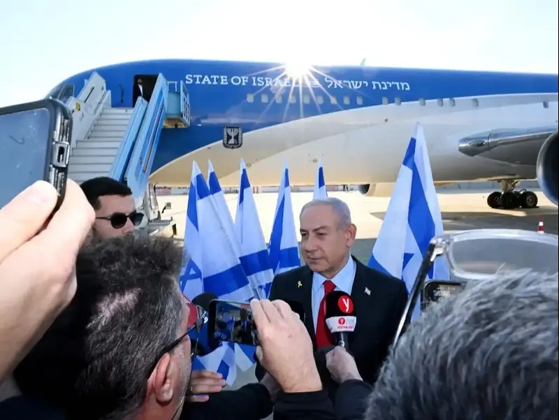 חטופים, איראן והסכם סחר: נתניהו ממריא לוושינגטון