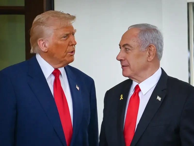 טראמפ חותך את העוגה בלי לחכות לנתניהו ומשאיר לו פירורים