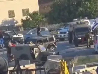 תיעוד מזירת אירוע פיגוע הירי בחברון, 7 במאי 2025