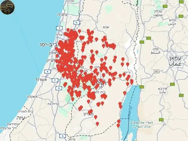 אזעקות בעקבות ירי מתימן, 14 במאי 2025
