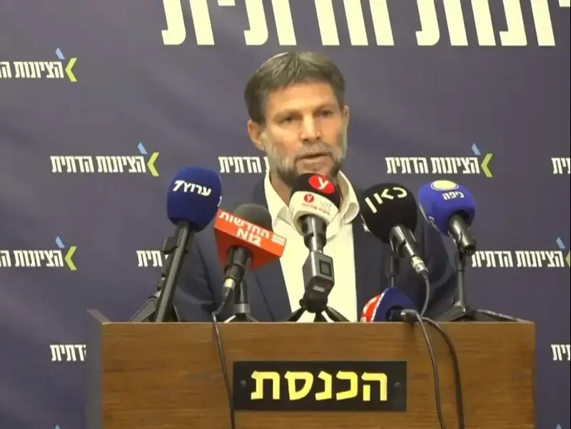 מופע התירוצים של סמוטריץ לגבי הסיוע: "לא מגיע לחמאס"