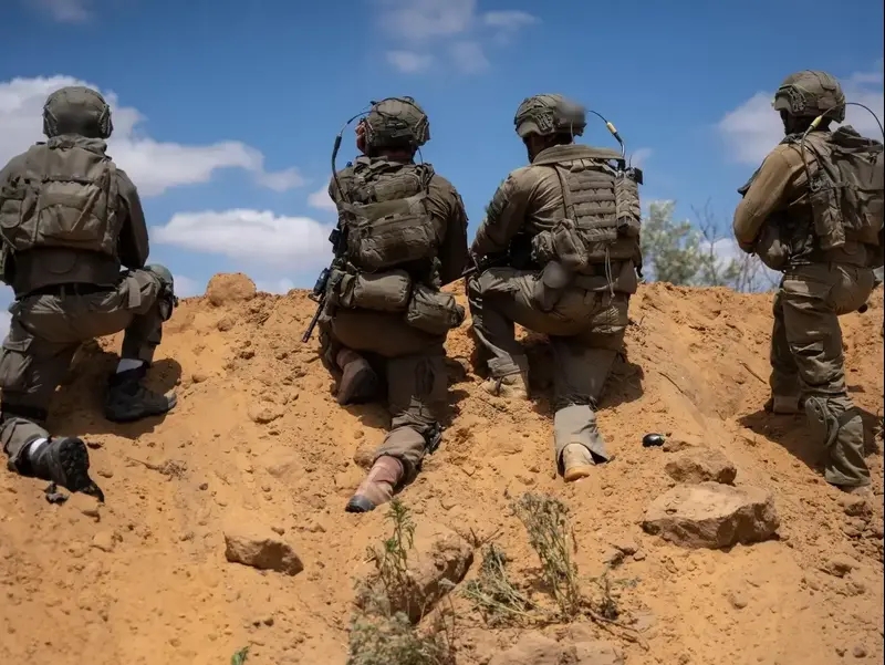 פעילות צוות הקרב של חטיבת הנח״ל בצפון רצועת עזה