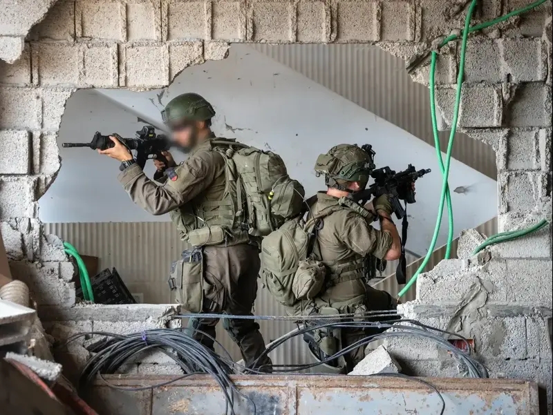 פעילות צוות הקרב של חטיבת הנח״ל בצפון רצועת עזה