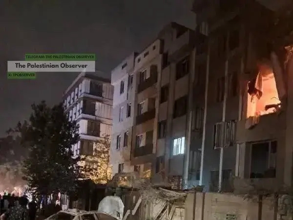 תקיפה ישראלית בטהראן, איראן, 13 ביוני 2025