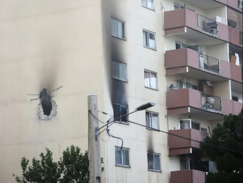 נזקי תקיפת ישראל, טהראן, איראן, 13 ביוני 2025