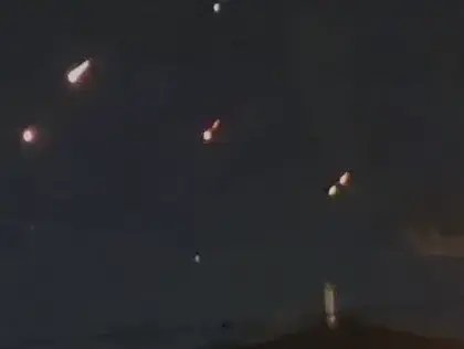 יירוטים עקב תקיפה איראנית