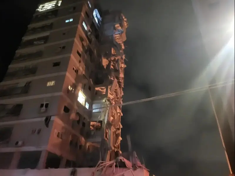 פגיעה ישירה בבנין משיגור טילים מאיראן, 15 ביוני 2025