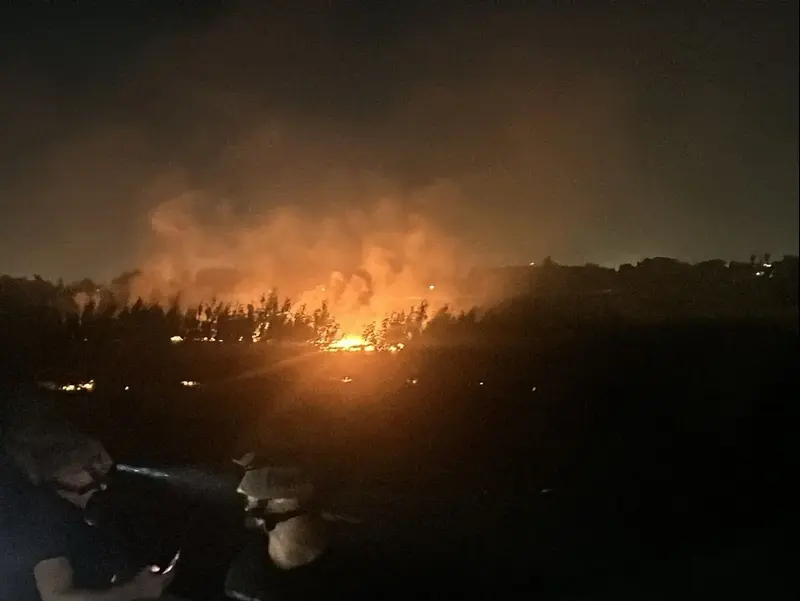 בית שנפגע מנפילת טילים מאיראן, 15 ביוני 2025
