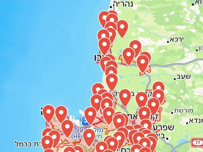 אזעקות בצפון עקב שיגורים מאיראן, 17 ביוני 2025