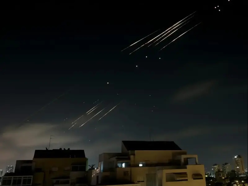 יירוטים במרכז. 18 ביוני 2025