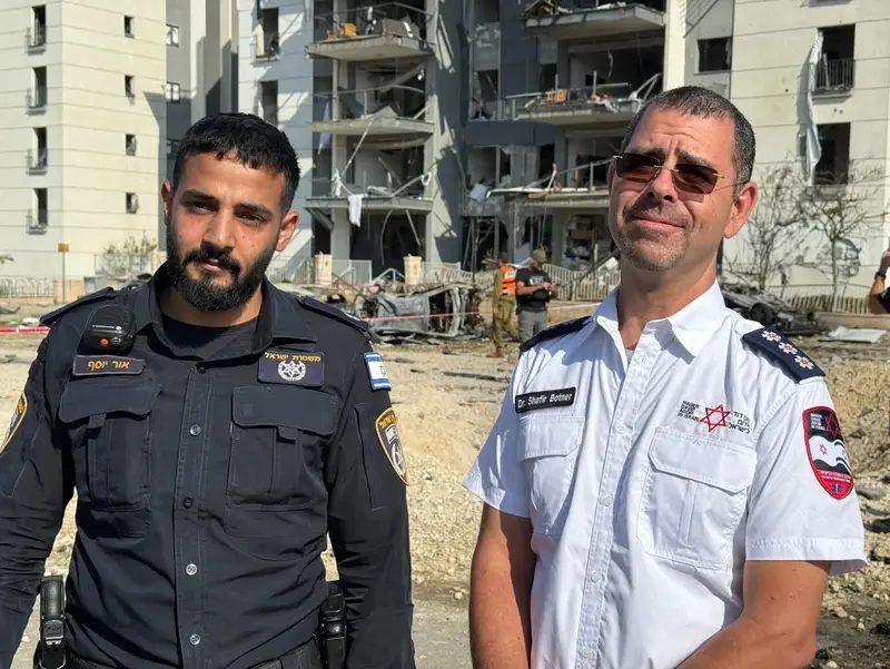 החילוץ בב"ש, והמפגש בין הפצוע לרופא שהציל את חייו