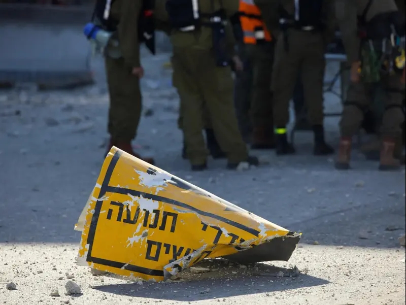 פגיעה מנפילת טיל ששוגר מאיראן, 20 ביוני 2025