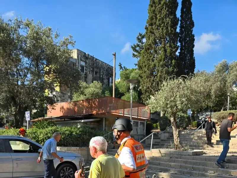 זירת נפילה, שיגור טיל מאיראן, 22 ביוני 2025