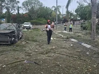 זירת נפילה, שיגור טיל מאיראן, 22 ביוני 2025