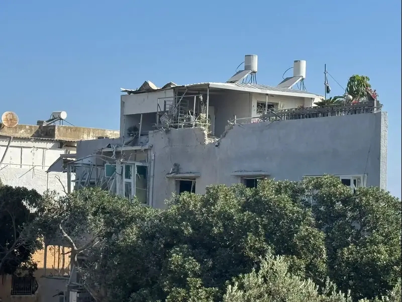 זירת נפילה, שיגור טיל מאיראן, 22 ביוני 2025