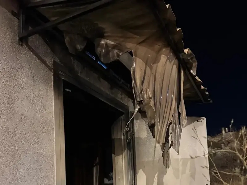 השחתה והצתה בחטמ"ר בנימין על ידי מפגינים מתנחלים, 29 ביוני 2025