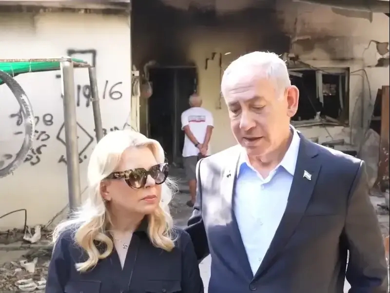 ביקור ראש הממשלה נתניהו בניר עוז. 3 ביולי 2025