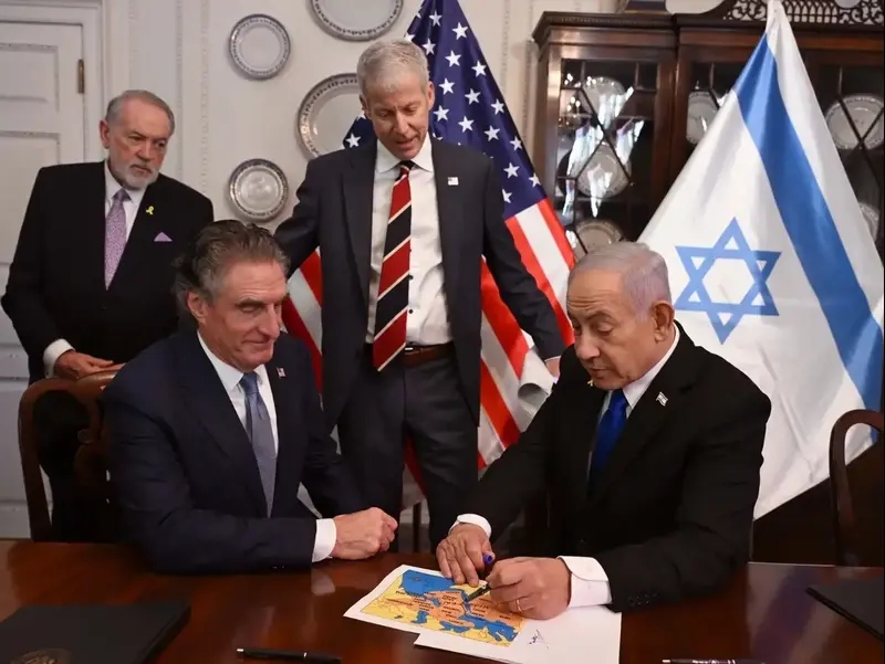 ראש הממשלה נתניהו במעמד החתימה על מזכר הבנות לשיתוף-פעולה בתחומי האנרגיה והבינה המלאכותית עם ארה״ב: ״העתיד שייך לאלה שמחדשים - ואמריקה וישראל הן המדינות הטובות ביותר בנושא החדשנות״