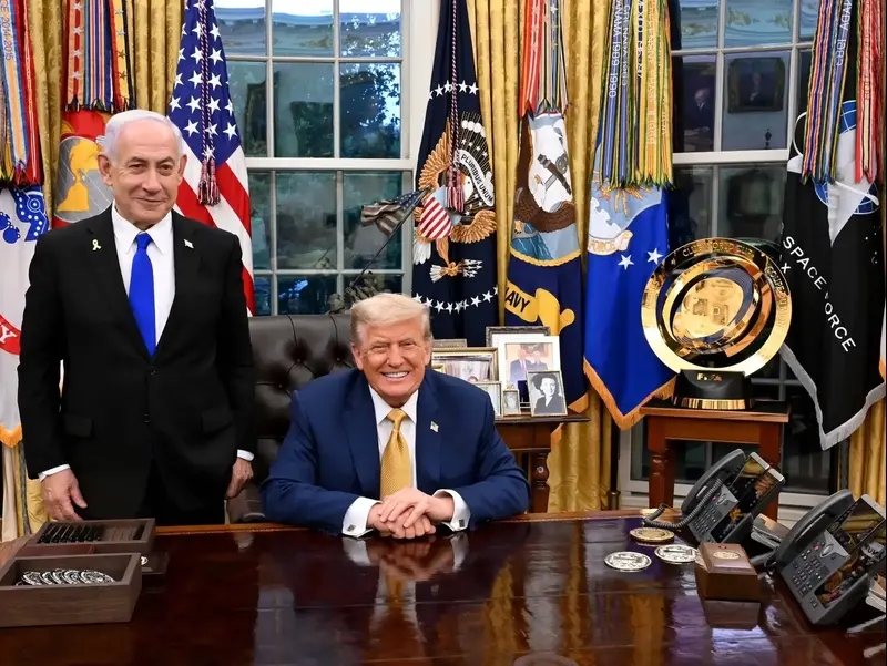 מפות הנסיגה במוקד - טראמפ: "מקווה להגיע להסכם בקרוב"