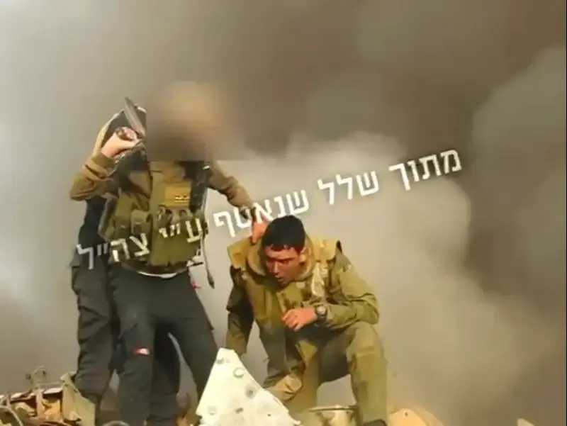 תיעוד רגעי החטיפה של נמרוד כהן