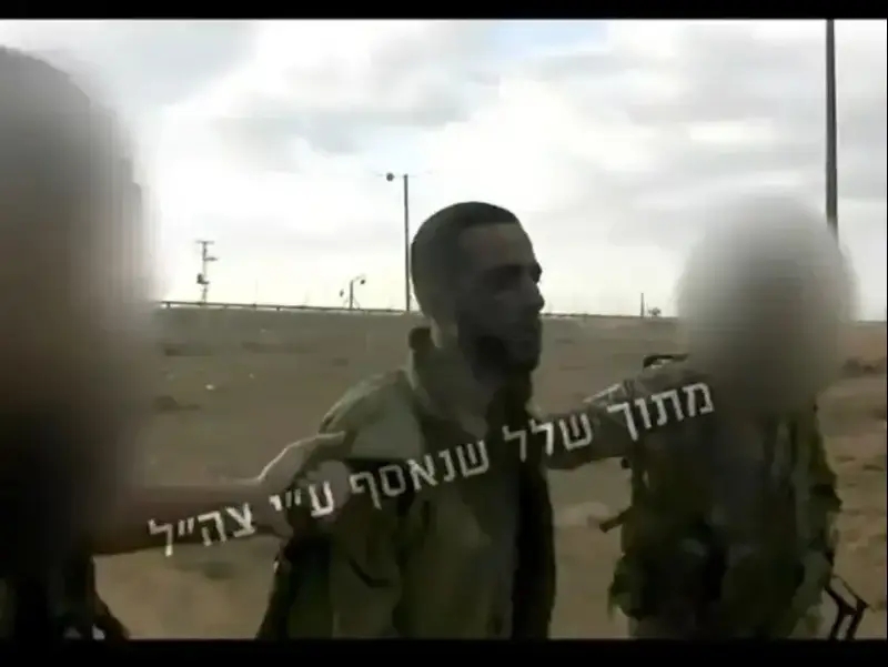 תיעוד רגעי החטיפה של נמרוד כהן