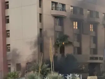 חשד לנפילת כטב"ם במלון באילת