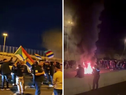 פקקים בצפון, מפגינים דרוזים מאיימים: "נהפוך את המדינה"