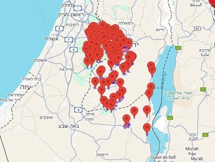 יורט טיל מתימן שהפעיל אזעקות בי-ם ובשפלה