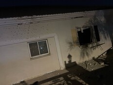 תיעוד: טיל כתף שוגר לבית מגורים בקריית אתא