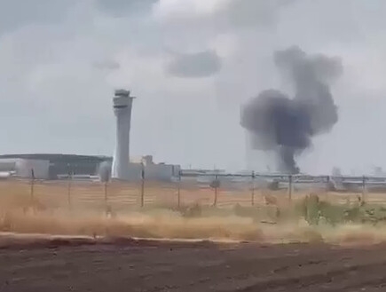 טיל שנורה מתימן לא יורט ונפל סמוך לנתב"ג