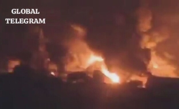 ישראל תקפה בתימן: 48 חימושים הוטלו, נמל חודידה הופצץ