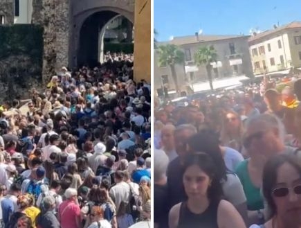 העיר האירופית הוצפה בעשרות אלפי תיירים: "תוהו ובוהו"