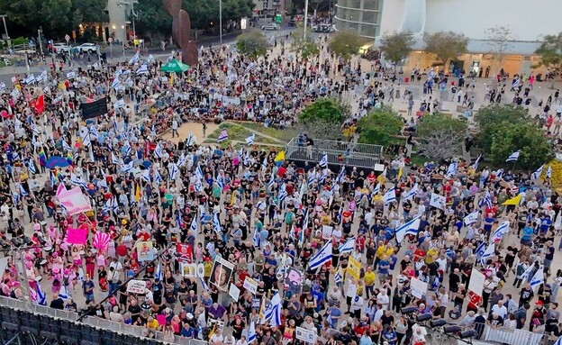 אלימות כלפי מפגינים למען החטופים, סא"ל במיל' הותקף