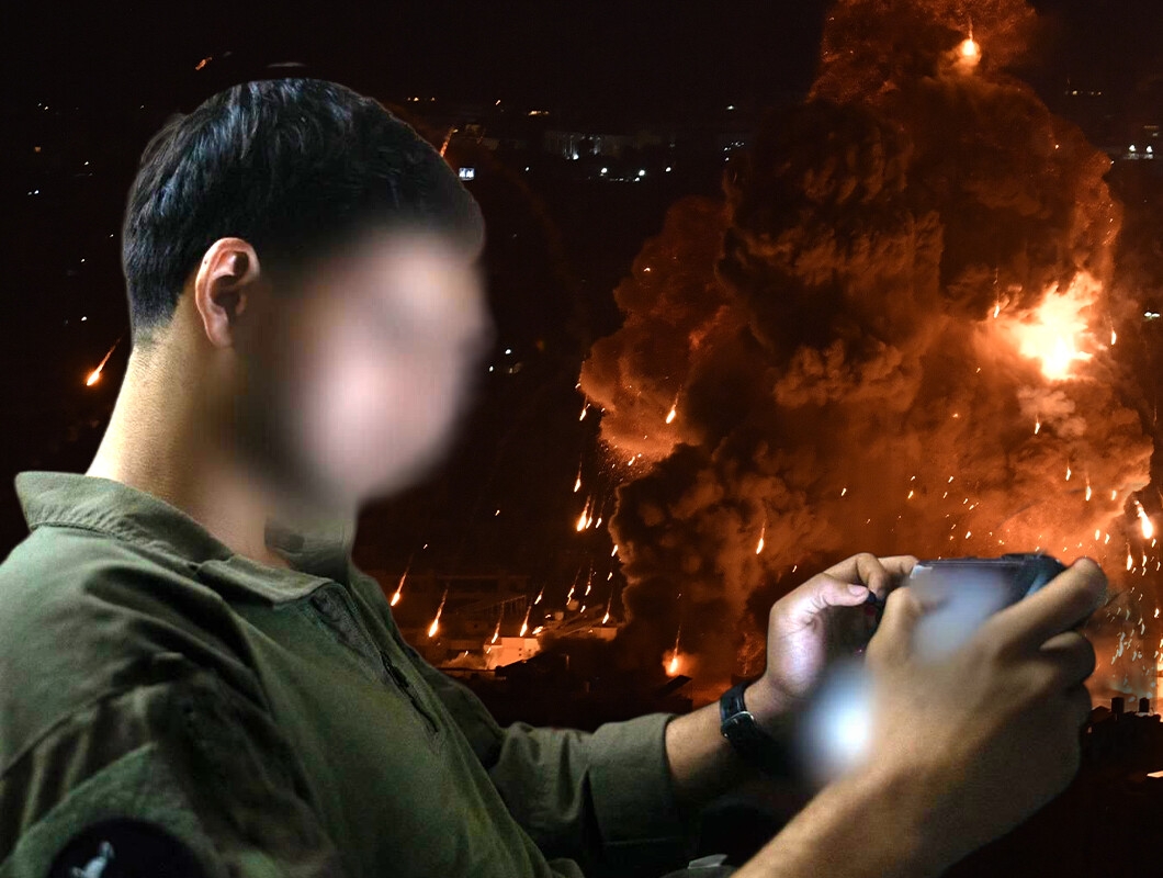 הוא פועל כמו טיל מונחה וצד את המטרה: "המפקד אמר לפוצץ"