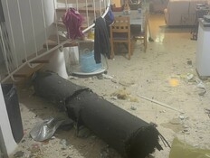 מיירט במטבח: התיעודים ממתקפת הטילים האיראניים