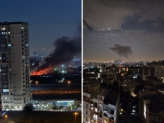 חיל האוויר החל ליירט כטב"מים איראניים מחוץ לגבולות הארץ