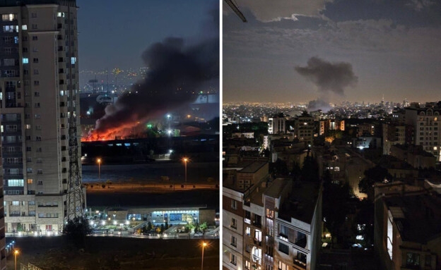 צה"ל פתח במבצע באיראן, ותוקף אתרי גרעין ומטרות צבאיות