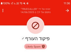 זהירות: זה רק נראה כמו פיקוד העורף, אך זו פעולה איראנית