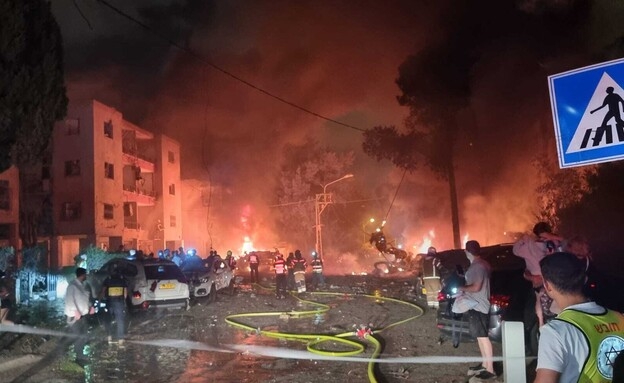 מטח נוסף מאיראן: נפילות בדרום ובצפון, 8 נפצעו
