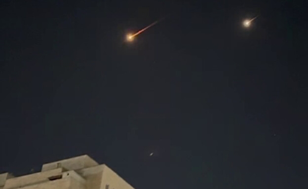 5 טילים שוגרו מאיראן ויורטו, מד"א: אין דיווח על נפגעים