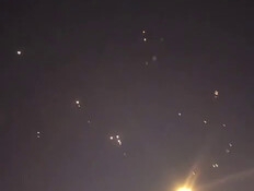 טיל אחר טיל: התיעודים הדרמטיים של הירי בשמי קטאר