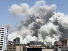טהראן תחת המתקפה הגדולה במלחמה: "כל העיר עשן"